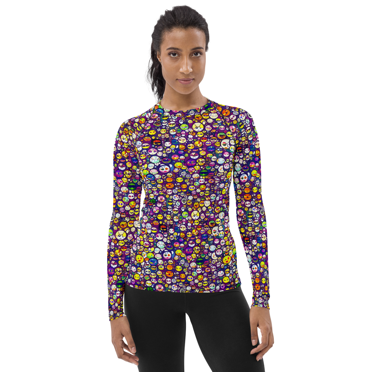 Women's Rash Guard - Mosaic Moods