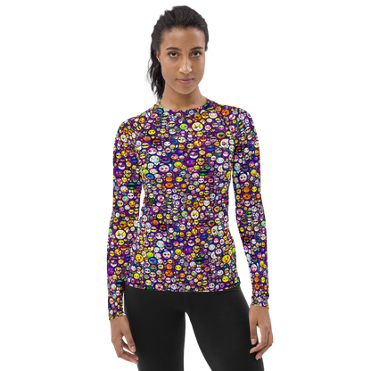 Women's Rash Guard - Mosaic Moods