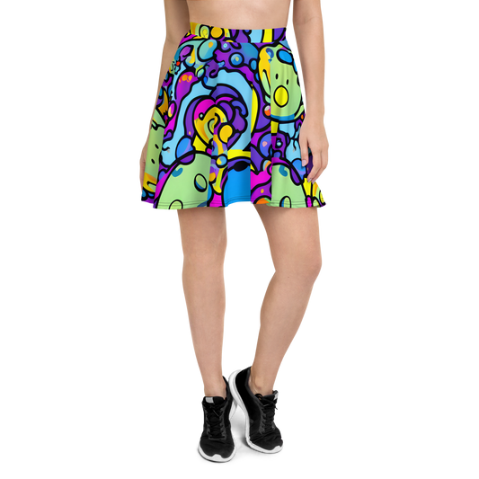 Skater Skirt - Radiant Lagoon