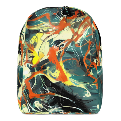 Minimalist Backpack - Fluid Firestorm