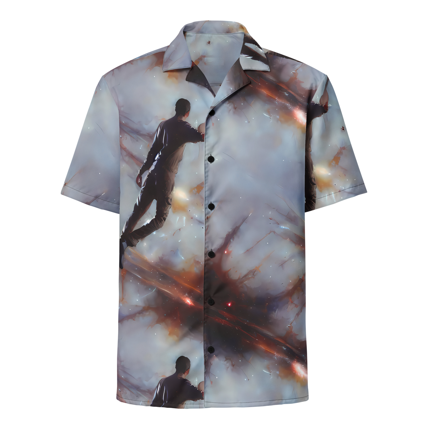 Button Shirt - Impressionist Void