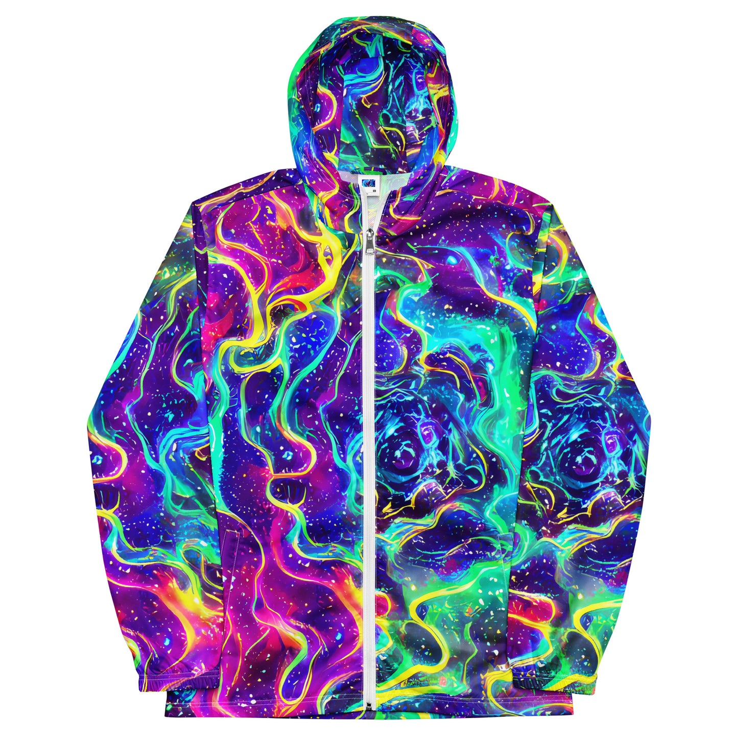 Men's Windbreaker - Liquid Light Show