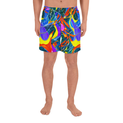 Men's Athletic Shorts - Arkhipov Waves