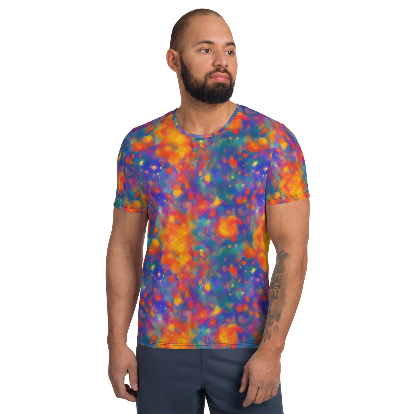 Men's Athletic T-Shirt - Nolde Nebula