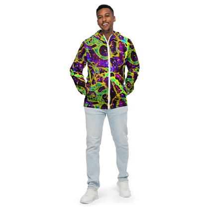 Men's Windbreaker - Galactic Web