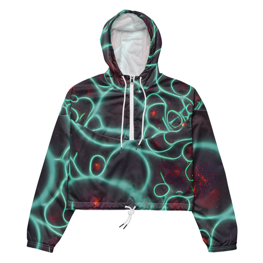 Women's Cropped Windbreaker - Kerstens Circuit