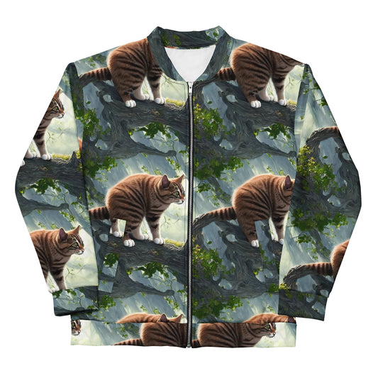 Bomber Jacket - Whiskered Enigma