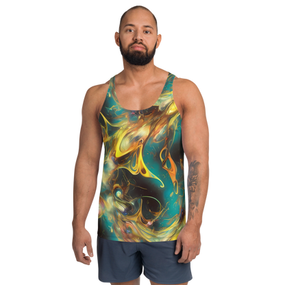 Men's Tank Top - Elegant Whirl