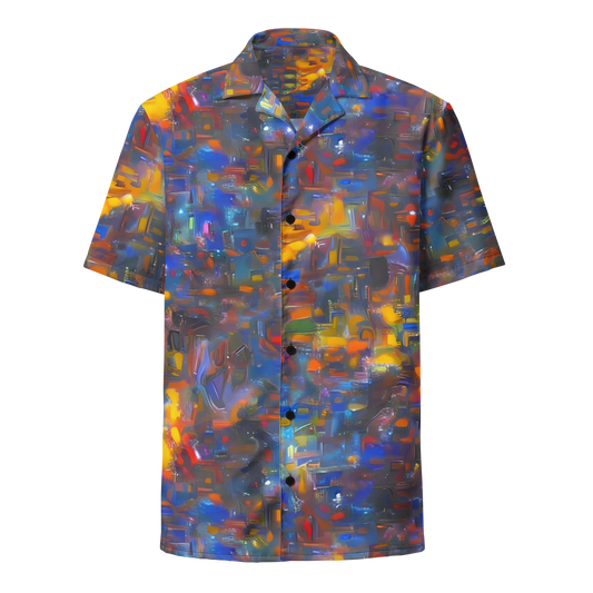 Button Shirt - Abstract Conflux