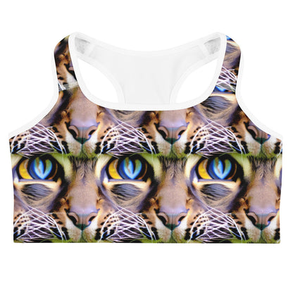 Sports Bra - Eye of the Wild