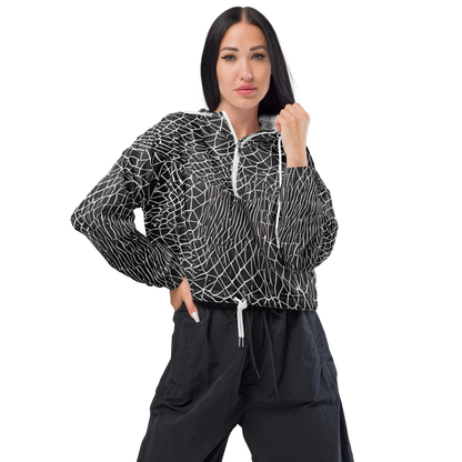 Women's Cropped Windbreaker - Cheng's Nexus