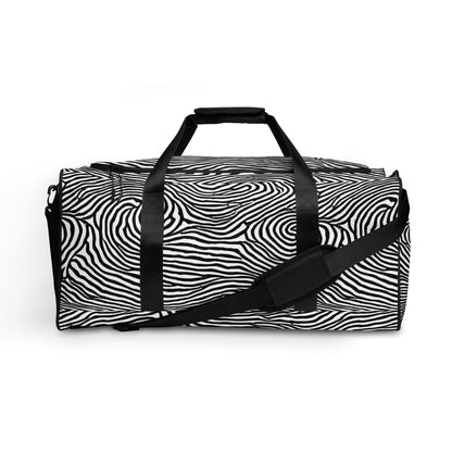 Duffle Bag - Black And White Rhapsody