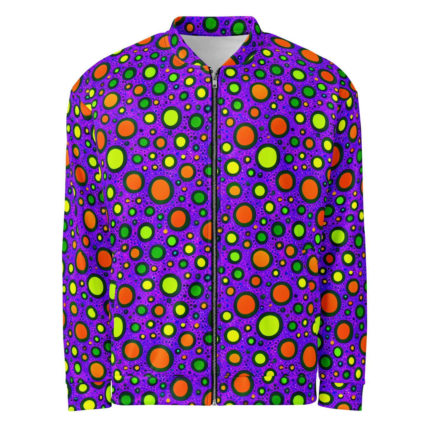 Bomber Jacket - Luminous Bubbles