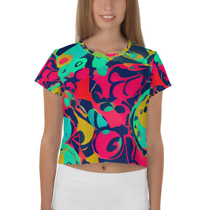 Women's Crop Tee - Gottlieb Galaxy