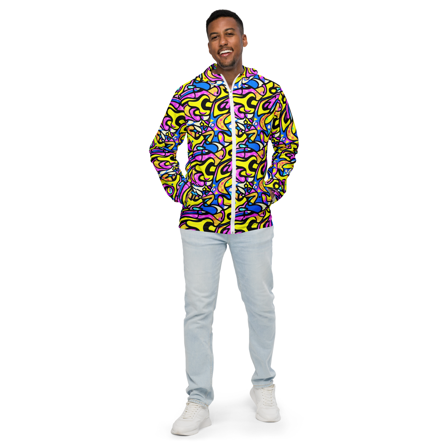 Men's Windbreaker - Britto's Odyssey