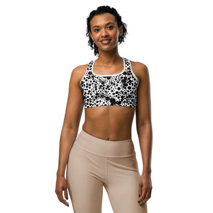 Sports Bra - Dappled Shadow Dance