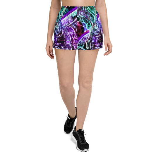 Women’s Athletic Shorts - Nebula Fusions