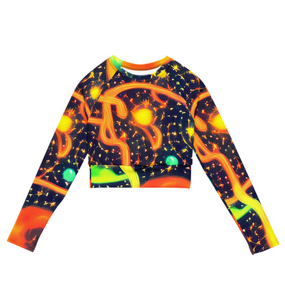 Long Sleeve Crop Top - Coorte's Cosmos