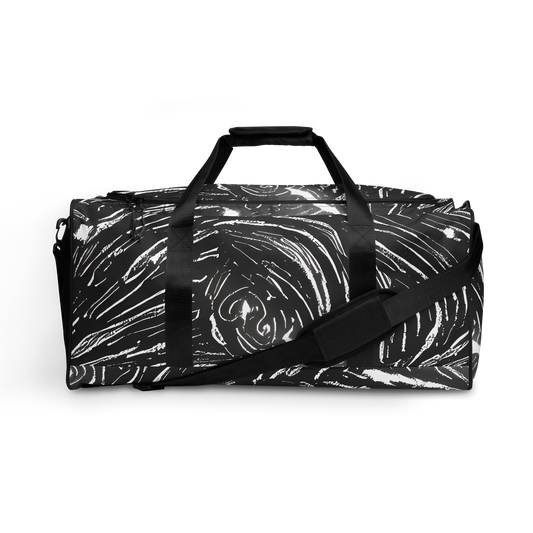 Duffle Bag - Silver Swirl