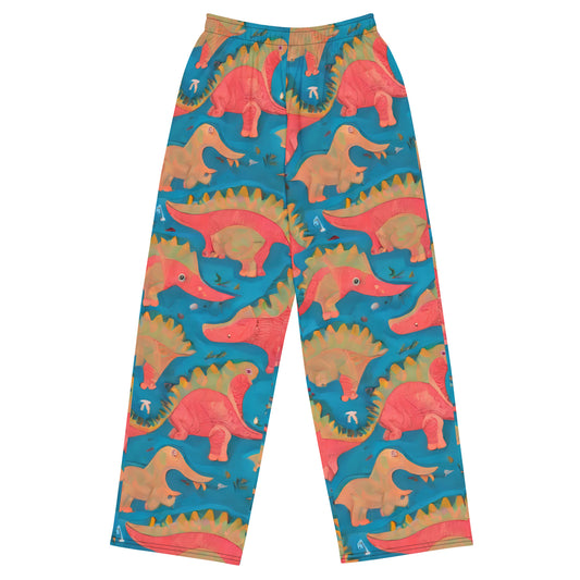 Wide-Leg Pants - Jurassic Jive