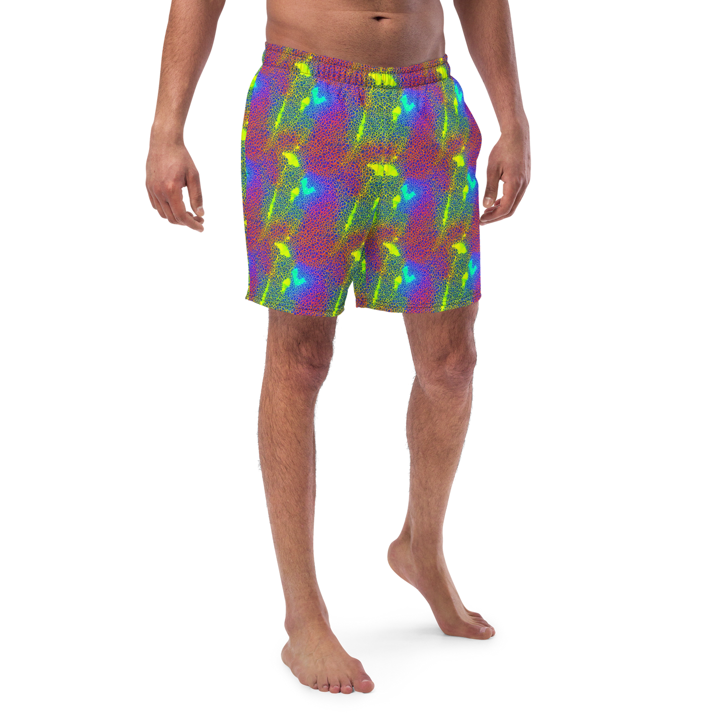 Swim Trunks - Prismatic Web