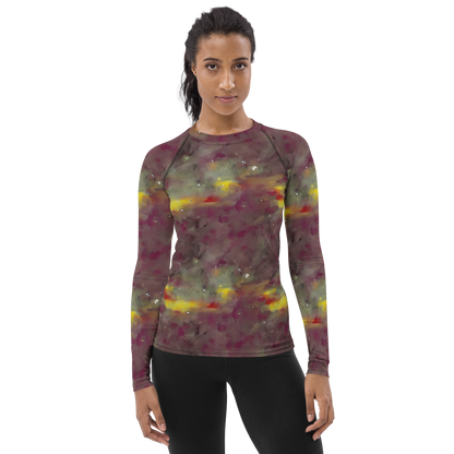 Women's Rash Guard - Whispers of Autumn