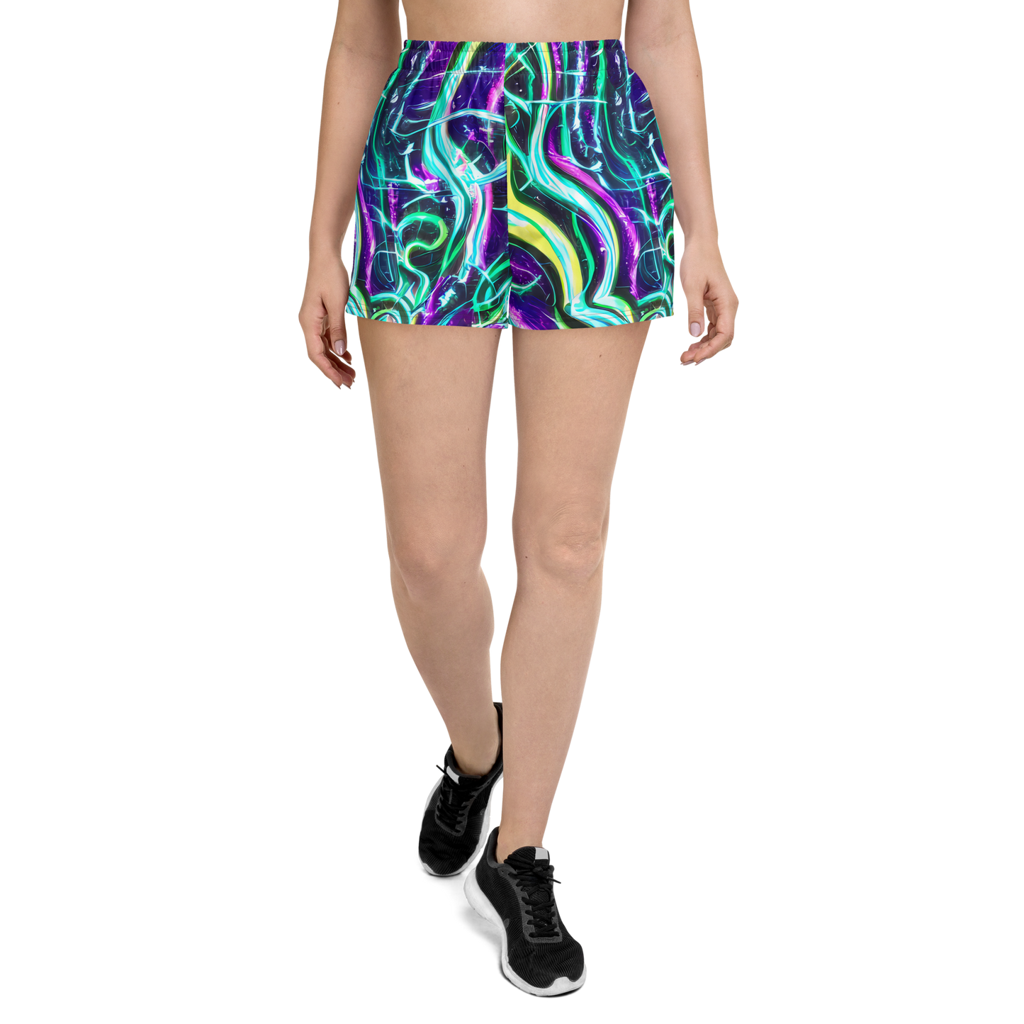 Women’s Athletic Shorts - Quesnel's Vortex