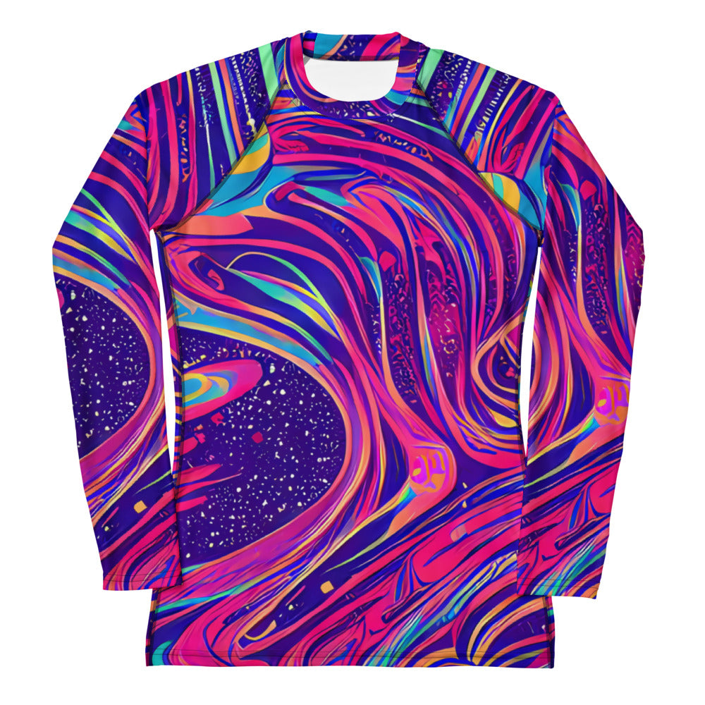 Women's Rash Guard - Nebula Noodles