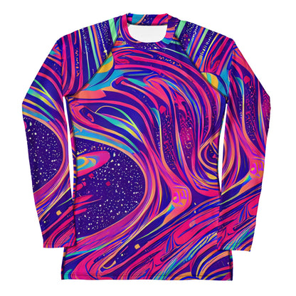 Women's Rash Guard - Nebula Noodles