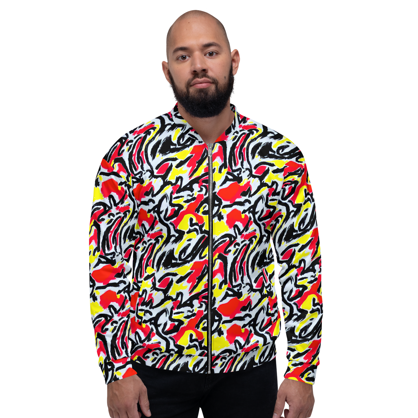 Bomber Jacket - Cosmic Brushstrokes