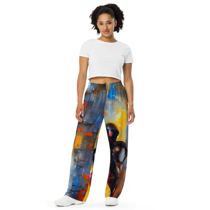 Wide-Leg Pants - Neoblock Fusion