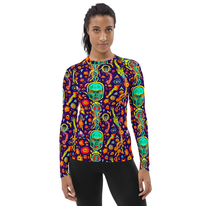 Women's Rash Guard - Celestial Quirk