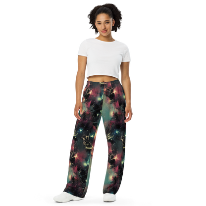 Wide-Leg Pants - Galactic Serpent