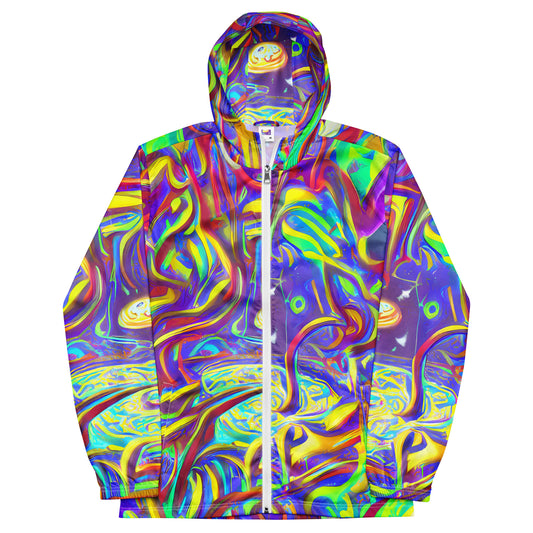 Men's Windbreaker - Daliesque Drift