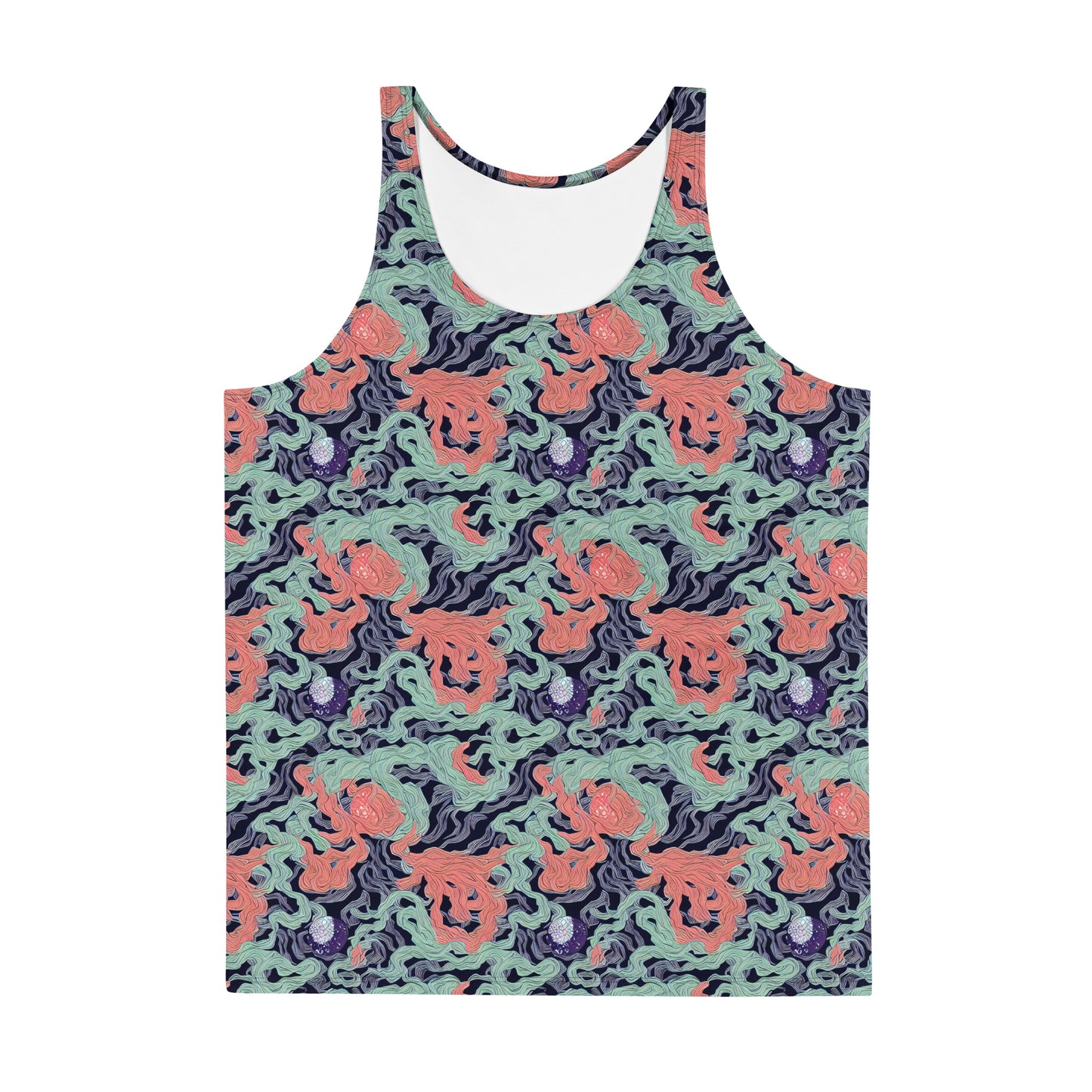 Men's Tank Top - Cosmic Coral