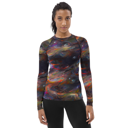 Women's Rash Guard - Chromatic Flux