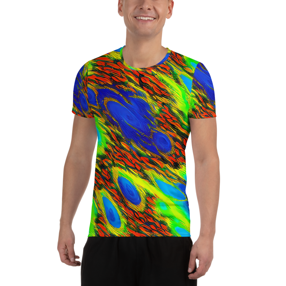 Men's Athletic T-Shirt - Hodgkin's Blaze