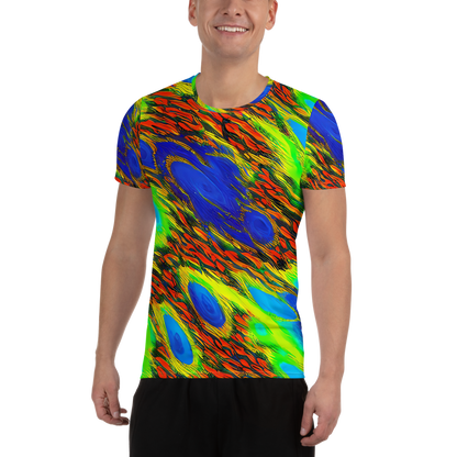 Men's Athletic T-Shirt - Hodgkin's Blaze