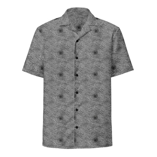 Button Shirt - Black And White Rhapsody