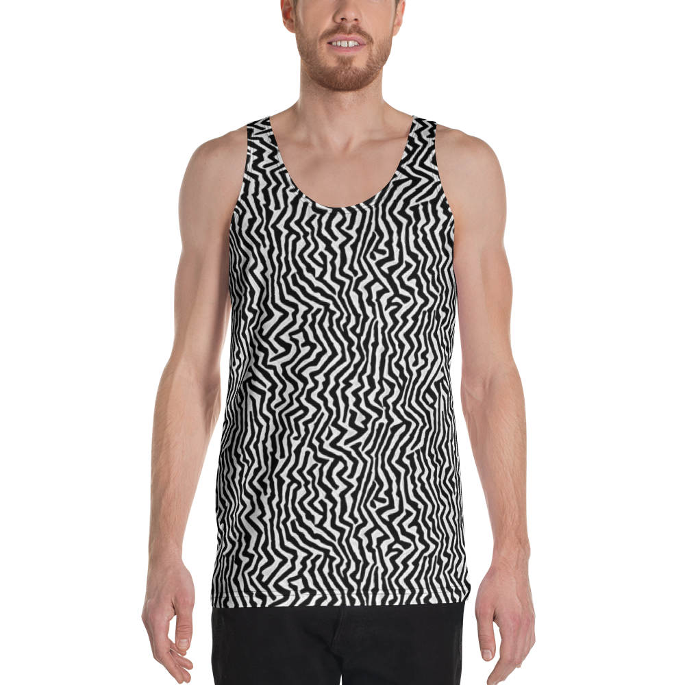 Men's Tank Top - Static Swirl