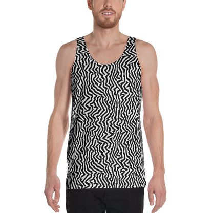 Men's Tank Top - Static Swirl