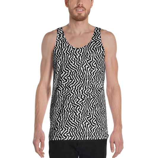 Men's Tank Top - Static Swirl