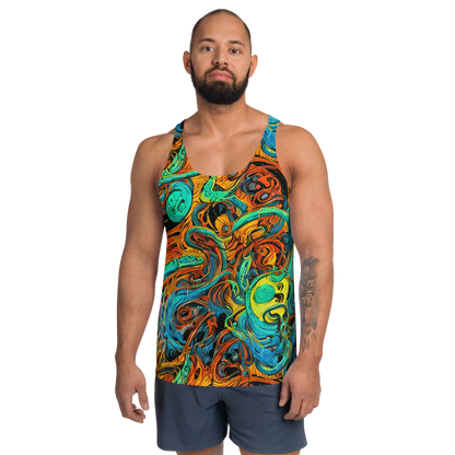 Men's Tank Top - Flaming Mirage