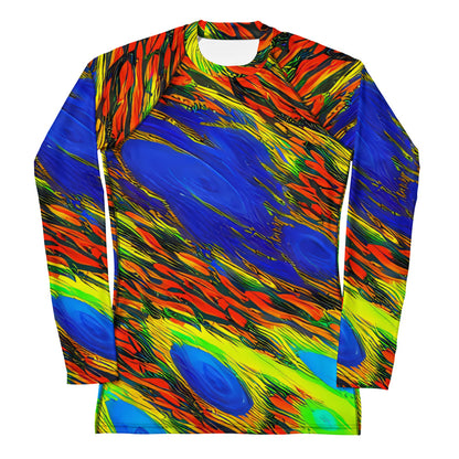 Women's Rash Guard - Hodgkin's Blaze