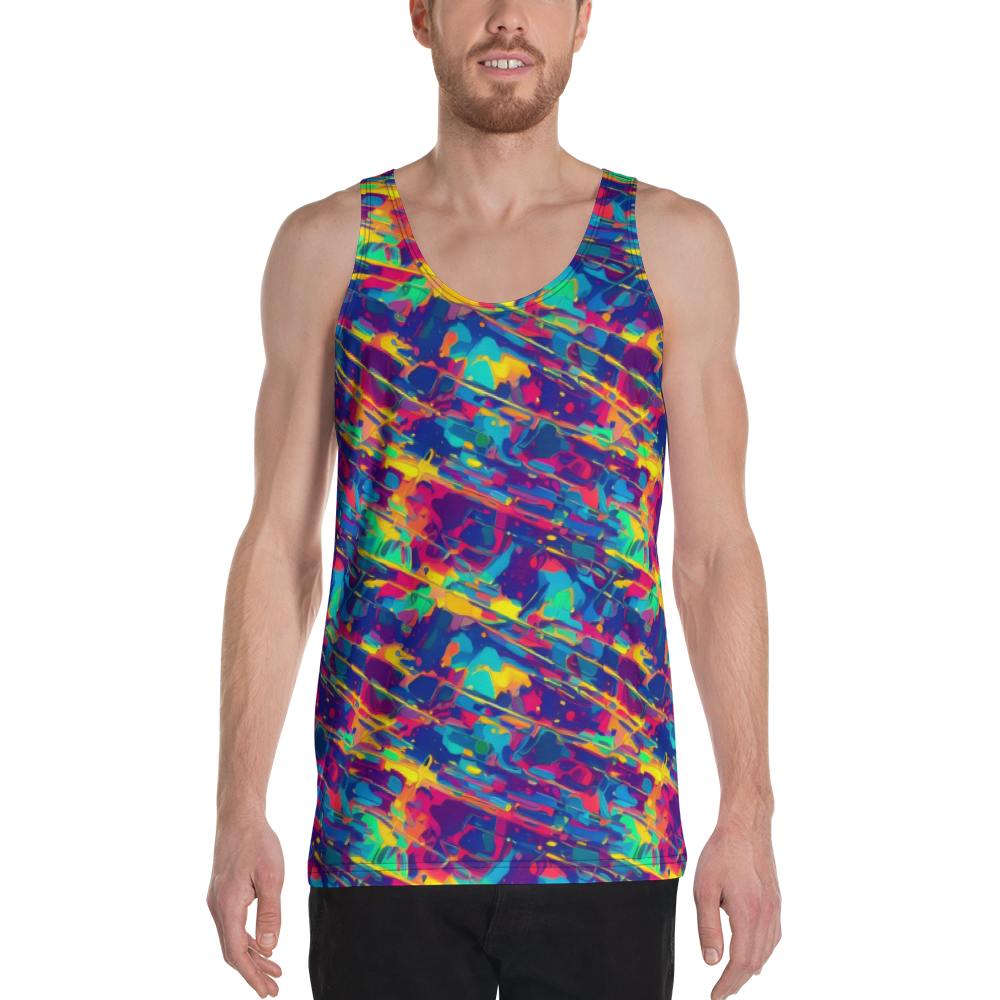 Men's Tank Top - Spectrum Streaks