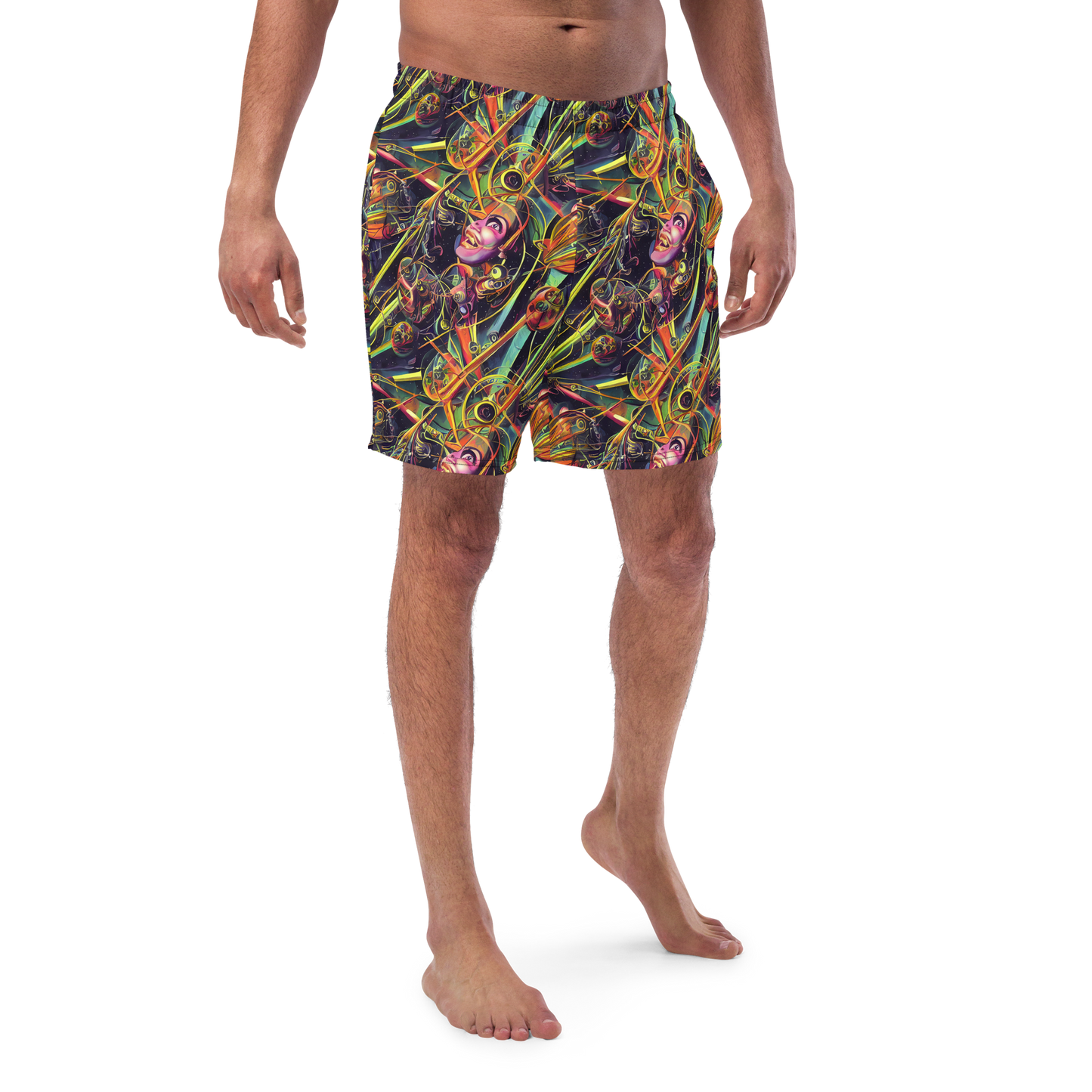 Swim Trunks - Psychedelic Deep Space