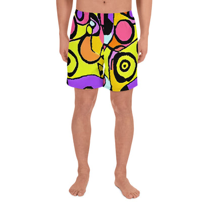 Men's Athletic Shorts - Spirals of Joy