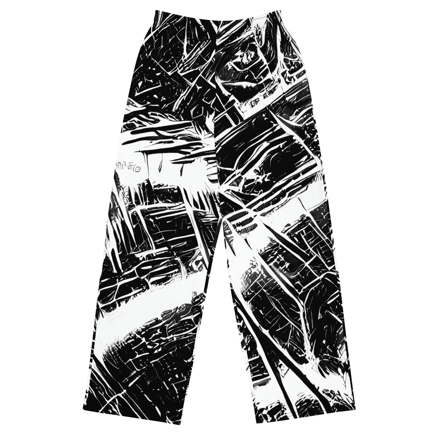 Wide-Leg Pants - Ferriss Fractals