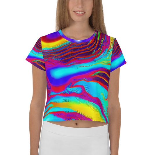 Women's Crop Tee - Kapoor Vortex