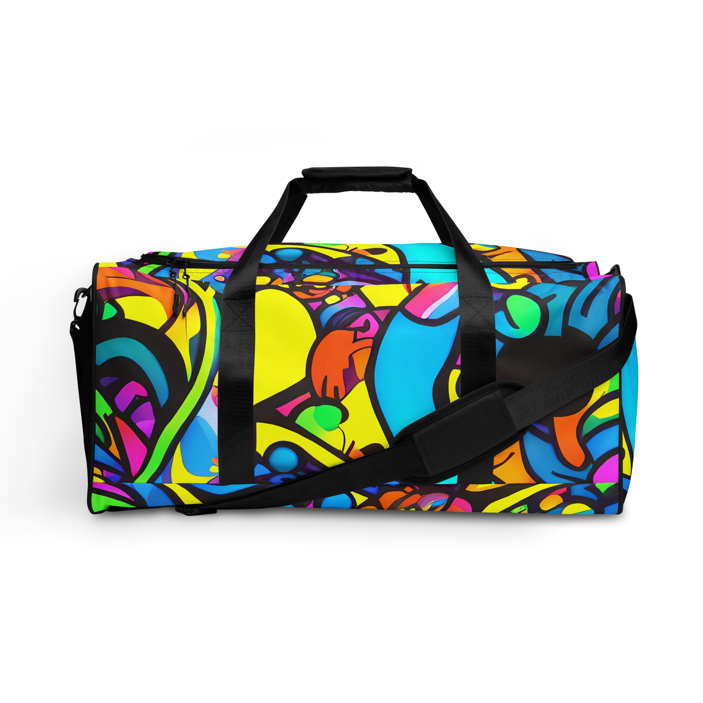 Duffle Bag - Kaleidoscopic Flow
